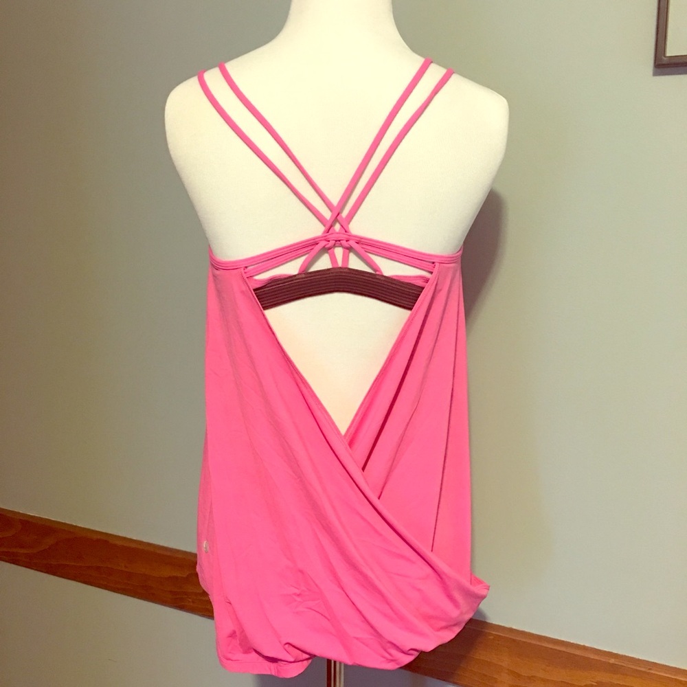Lululemon Open Back Tank Size 8